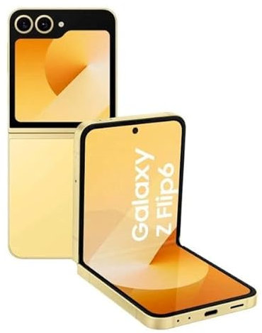 Samsung Galaxy Z Flip6 SM-F741B 17 cm (6.7) Double SIM Android 14 5G USB Type-C 12 Go 512 Go 4000 mAh Jaune