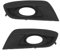 ALaaaaL Nebelscheinwerfer-Abdeckung für Frontstoßstange,für Mazda 3 BK Hatchback 2007 2008 2009 1.6L,Auto Frontstoßstange Nebelscheinwerfer Gitter Abdeckung