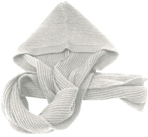 Schal Schwarz Cabrio Kopfbedeckung Damen Schal Winter Damen Dicker Warmer Strick Kapuzenschal Pullover Kopftuch Hoodie Mütze Muslimische Frauen Damen Accessoires Roter Schal Damen (Grey, One Size)