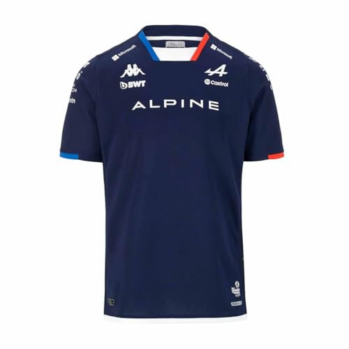 Kappa Kombat 2024 Frankreich OCON Alpine F1 Act Trikot | Blau Größe L