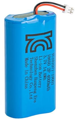 Batteria ricaricabile ad alta capacità da 3,7 V 4000 mAh, batteria agli ioni di litio con spina terminale, accessori for batterie for auto RC robot