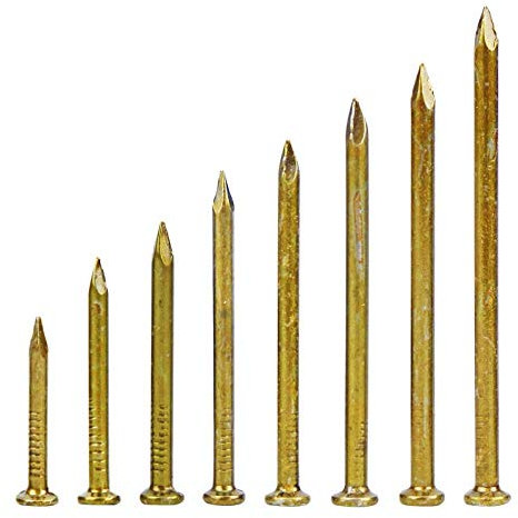 Clout Nails,Assorted Nails for Wood, Cement Nails/Steel Nails/Mural Nails/Wall Nails 500g About 90 pcs(60mm)