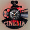 Viiluuxr 30cm Vinyl-Schallplatte Wanduhr LED Bunte Leuchtende Uhr, Fernbedienung Nachtlicht Kreative Kino Vorführraum Dekorative für Zimmer Kind Filmliebhaber (Bunt mit LED)