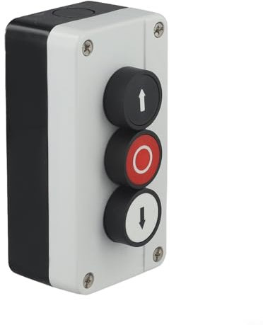 IP67 wasserdichte 3-Positionen-Druckknopf-Schalter-Steuerbox bietet zuverlässige Leistung unter harten Bedingungen