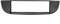 Per Fiat 500 2007 Pannello Piastra Cruscotto Cornice Cornice 1Din Audio Radio Telaio Fascia