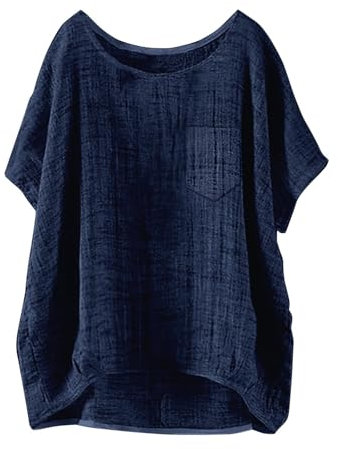 Liquette Femme Soldes Tee Shirts Noel Femme Manche Longue Chemisier Coton Cadeau De NoëL Rose Poudré Oversize Tenue Soignante Des VêTements Pour Les Femmes Bleu Ciel Basic Blouse Blanche Chic En