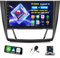 8 Core Qualcomm Android 15 4+64G Autoradio per BMW Serie 1 E87 E81 E82 E88 2008 – 2012, 9 Touch Screen Radio con CarPlay Android Auto GPS WiFi FM/RDS DSP 3D Auto Modello Showcase + telecamera