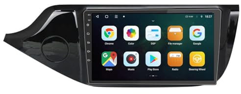 Android 13 Autoradio Radio 9 Zoll Navigationssystem Für KIA Ceed 2012-2016 DAB+Digitalradio Car Stereo Video Receiver GPS-Navigation Bluetooth Hotspot WiFi 4G Analog TV SWC