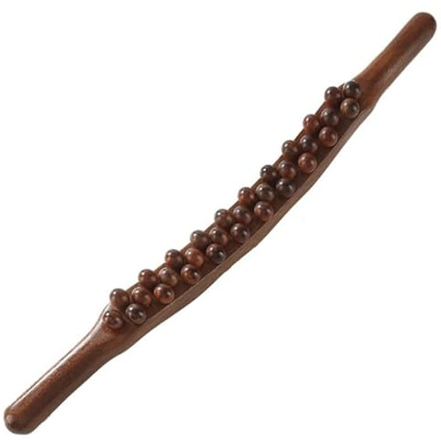 Gua Sha Wooden Therapy Stab - Myofasziale Freigabe Werkzeug, Maderotherapie und Lymphdrainage, Massage Holz Anti Cellulite Massagegerät Zur Massage Nacken, Rücken, Beinen Und Armen