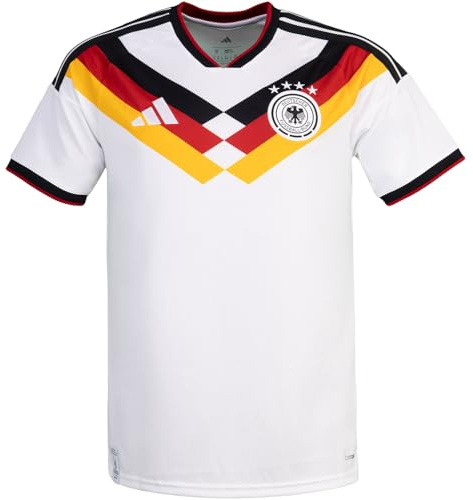 adidas Germany Deutschland Home Trikot Jersey (DE/NL/SE/PL, Alphanumerisch, L, Regular, Regular, White)