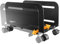 RICOO Carello PC Supporto RH-04 casse computer Con rotelle Sostegno torre pavimento Work-station Universale con ruote Scrivania ufficio Nero