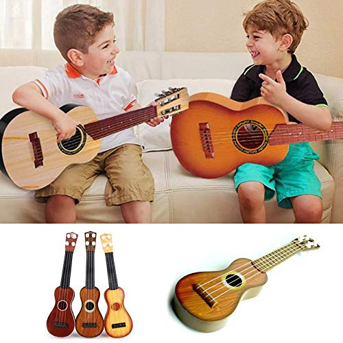 14,5 Zoll Ukulele Anfänger Hawaii 4-Saiter Nylon Saiten Gitarre Musical Ukelele für Kinder Kinder Mädchen Weihnachtsgeschenke - Bunt