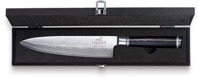 SABATIER - Damast Chefmesser - Küchen Messer - 205 mm - 67 Lagen - Perlmuttgriff - 1 Stück
