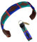 CARLOS DIAZ Designer Echtes Leder Gewachstes Besticktes Gaucho Polo Pferd Zaumzeug Stirnband (Kleines Pferd 15 Zoll)