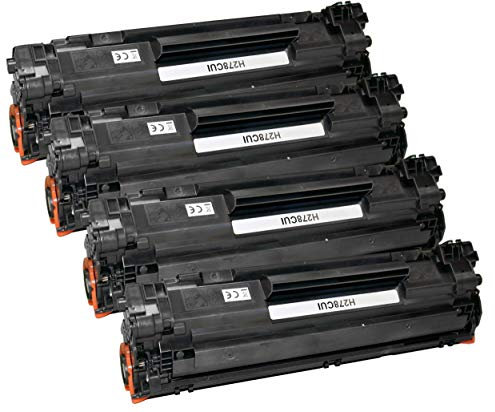 OBV Kompatibel 4X Toner für HP CE278A Canon 728 CRG-728 für MF4410 MF4430 MF4450 u.a.