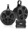 Pyle Waterproof Off-Road Speakers with Amplifier - 5.25 Inch 1000W 2-Channel Outdoor Marine Waketower, Full Range for ATV UTV Quad Jeep Boat PLUTV52CH
