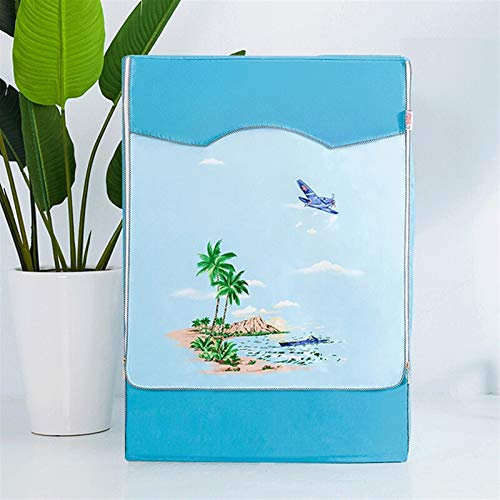 XXXXW Copri Lavatrice Lavatrice Coperchio della Lavatrice Copertura Solare Impermeabile Copertura Schermo Anteriore Universale Completo (4,5-5) kg Coprilavatrice da Interno (Size : 4.5-5kg)