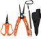 KastKing Cutthroat 7.5- inch Fishing Pliers and 5-inch Braid Scissors, Saltwater Resistant Fishing Gear, Fishing Pliers Line Cutter, Hook Remover, Fishing Tools Set, Fishing Gifts for Men