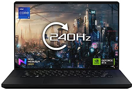 ASUS Laptop ROG Zephyrus M16 GU604VY 16.0 QHD+ 240Hz Gaming Laptop (Intel i9-13900H, NVIDIA GeForce RTX 4090, 32GB RAM, 2TB SSD, Windows 11) Includes ROG HDR Nebula Display