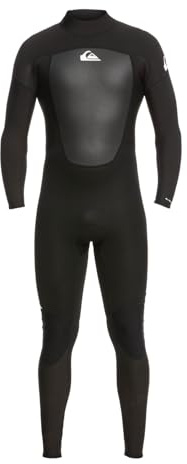 Quiksilver Neoprenanzug mit Reißverschluss hinten 3/2 Prologue BZ FLT Herren Schwarz MT