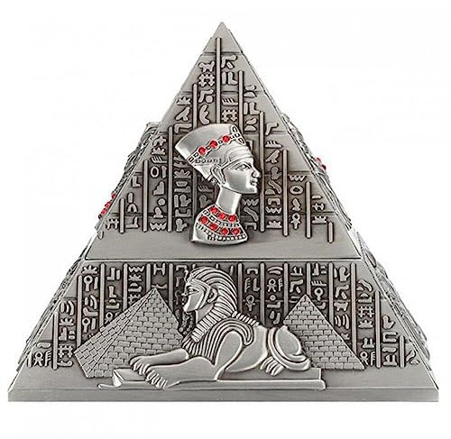 Baokuan Ägyptischer Pharao Metal Aschenbecher Pyramid Aschenbecher Kräuter Aschenbecher Weed Aschenbecher Home Kreative Möbeldekoration Raucherzubehör