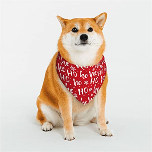 Hohoho Hundehalstücher, dreieckiger, wendbarer Haustierschal für Jungen und Mädchen, Halstuch für kleine, mittelgroße und große Hunde