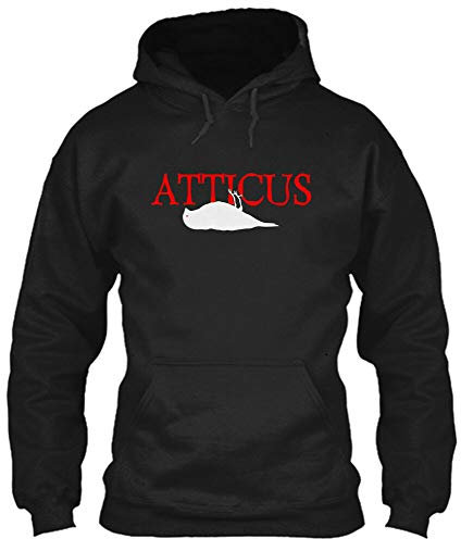 diari Atticus Alternative Rock Band Logo Men's Black Hoodie Sweatshirt