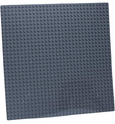 Florappy Classic Baseplate, Building Base, 10x10 Build and Display Board, 32x32 Stud Compatible with All Major Brands (Dark Grey, 8, piece)