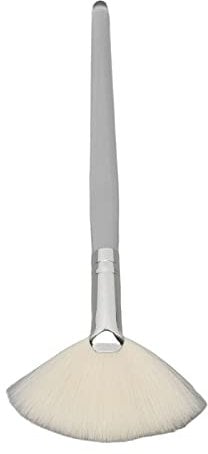 Facial Brushes Fan Mask Brushes Soft Facial Applicator Transparent Handle Cosmetic Flat Facial Brush for Beauty Salon Large