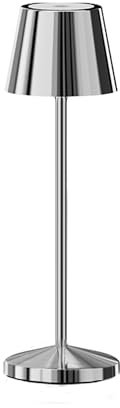 Lumisky EMILY Tischleuchte, kabellos, LED, warmweiß, dimmbar, Höhe 25 cm, silberfarben