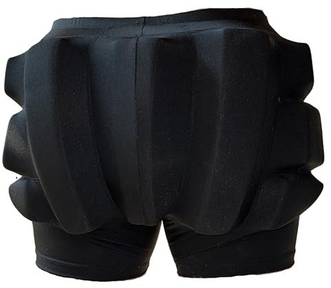 CRS Cross Extra dick gepolsterte Eiskunstlauf-Shorts, doppelte Dicke, Crash-Pad, Hose für Roller, Inliner, Schlittschuhlaufen, Fallschutz für Po, Hüfte und Steißbein (3,8 cm, Damen, Medium)