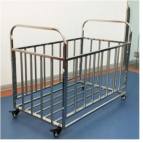 ZJFJMBD Sports Equipment Organizer Ball Holder, Extra Large Basketball Cage Bin for Indoor Outdoor Use, Heavy Duty Gym School Sports Equipment Organizer