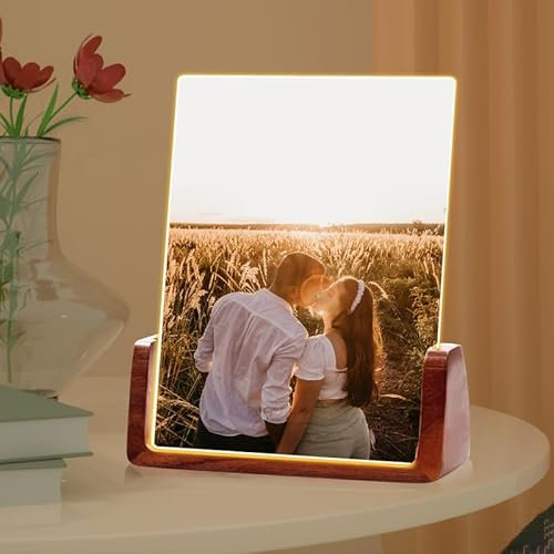 toyofmine Placa Spotify Personalizada -Regalos Personalizados con Foto y Código de Spotify Regalo para Mujer Pareja Novio San Valentín Aniversario Navidad (4 tamaños: 15-25 cm)