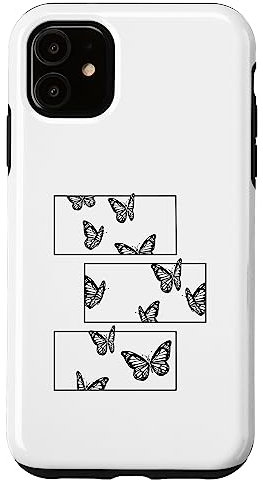 Hülle für iPhone 11 Goth Butterfly Grunge Fairycore Ästhetik