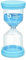 Sablier, Minuterie de Cuisine, Timer, Gestion du Temps, Minuteur Sabliers, 5 Minutes Sablier, Colore Kit en Verre Transparent Sablier, pour la Maison, la Cuisine,Bleu