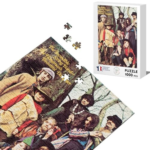 Klassische Puzzle 1000 Stücke Musik Unglaubliche String Band Alte Cover Album Retro Poster Vintage