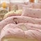 Covebett Housse de Couette 200x200 à Carreaux Rose Nœud Papillon Jaune Romantique Parure de Lit Adulte 2 Personnes Microfibre Linge de lit avec Fermeture Éclair et 2 Taies d'oreiller 65x65cm