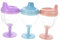 QUMIIRITY 3 Pz Calice Tazza per Bottiglia d'Acqua per Bottiglia per Bevande Biberon con Tazza di Bicchieri per Bere Tazza di Bottiglie