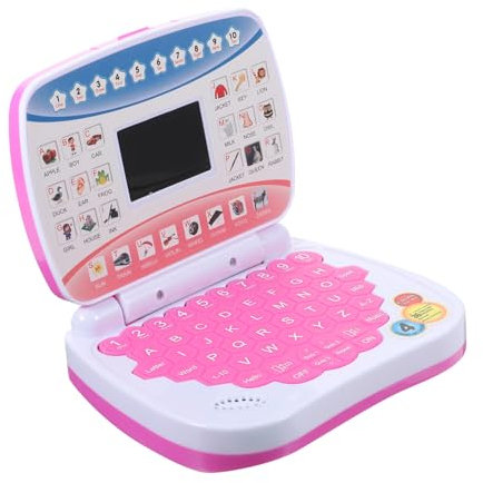 PERSELOSO Mini-Laptop Für Jungen Und Mädchen Im Alter Von 3–7 Jahren Lernspielzeug Computerspielzeug Für Kleinkinder Pädagogisches Lerngerät