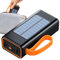 Chargeur portable solaire pour téléphone portable | Batterie externe longue durée pour camping, randonnée
