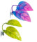 CNANRNANC Lot de 4 plantes artificielles pour aquarium, feuilles de betta artificielles, plantes aquatiques pour repos, aquarium décoratif
