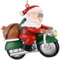 Tree Buddees Biker Weihnachtsmann Motorrad Weihnachtsbaum Ornament