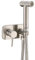 TRUSTMI Toiletten-Bidet-Sprühgerät, Shattaf-Duschset aus heißem und kaltem Messingmischer, Muslimische Handbrause, Rough-in-Ventil inklusive, Gebürstetem Nickel