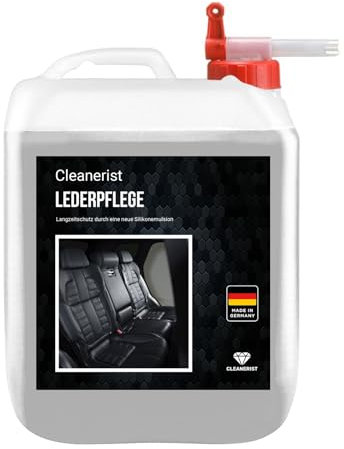 5 Liter Cleanerist Lederpflege für Leder und Kunstleder Lederbalsam mit Auslaufhahn 1 liter= 7,58€