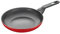 Berndes 6640124 Hot Chili Red Bratpfanne, plastik Edelstahl Aluminium, Rot/Schwarz