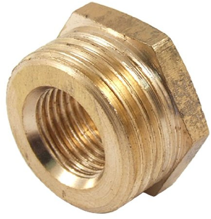 Aexit 16 mm mâle à mâle 9 mm filetage femelle Raccord laiton bague hexagonale 398Z464