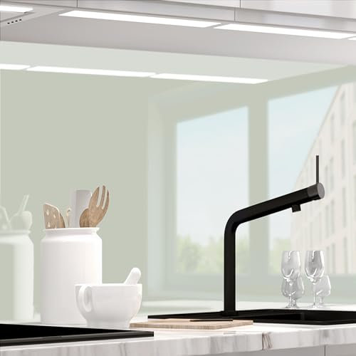 StickerProfis Küchenrückwand selbstklebend Matt-Optik - Salbei GRÜN - 1.8mm, Versteift, alle Untergründe, Hart PET Material, Premium 60 x 280cm