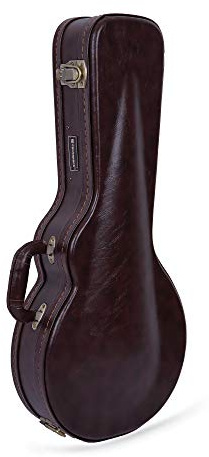 Crossrock Hard Shell Case for F-style Mandolin in Vintage Brown(CRW600MFBR)