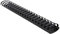 Exacompta - Réf. 75901E - Boîte de 50 reliures spirales en PVC noir 45 mm - permet de relier 300 à 410 feuilles de 80 g format A4 ou A3 paysage - convient pour tout type de machine à relier à anneaux