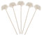 SUPVOX 5pcs rotin Roseau diffuseur Fleur Huile Essentielle roseaux parfumés bâtons diffuseur d'huile Parfum pour Chambre Salle de Bains Salon Bureau